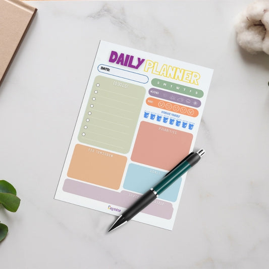 Daily Planner Notepad